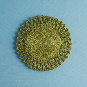 Abaca Hotpad - Green