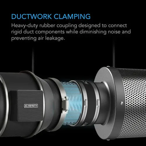 AC Infinity Noise Reduction Clamp / Coupler