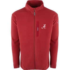 Alabama Full Zip Camp Fleece