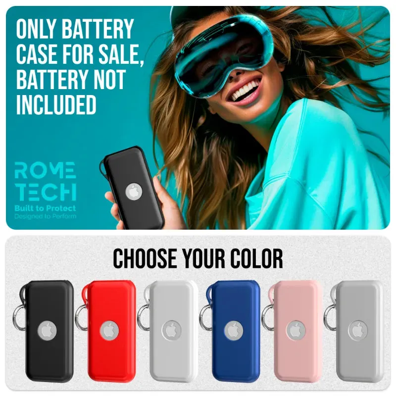 Apple Vision Pro Power Supply Protect Case Charging Battery Silicone Storage Cover with Ring