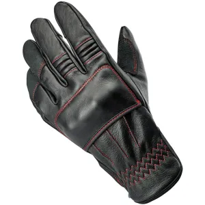 BILTWELL BELDEN LEATHER GLOVES [REDLINE] 11/XL