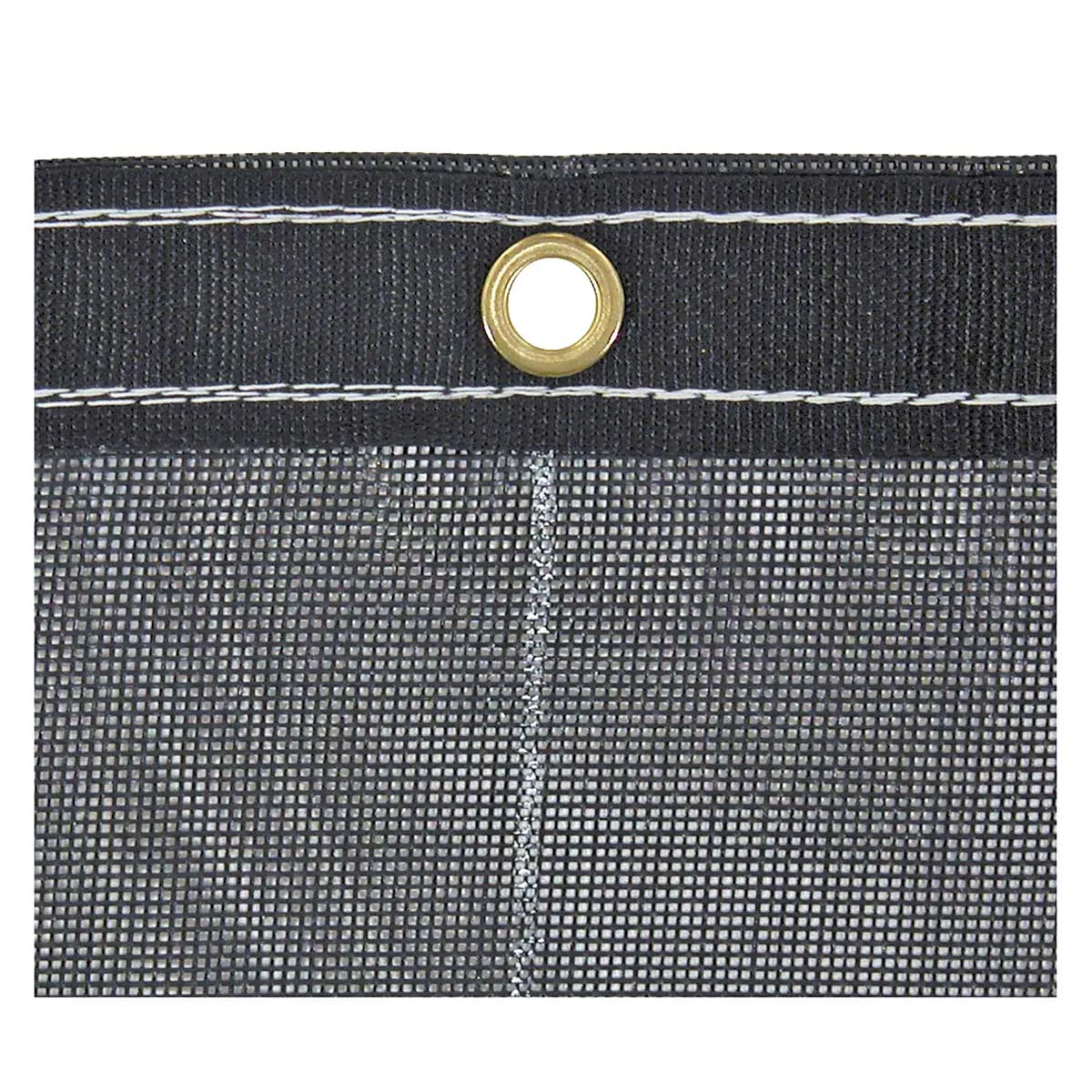 Buyer Products Heavy Duty Black Mesh Roll-Off Tarp