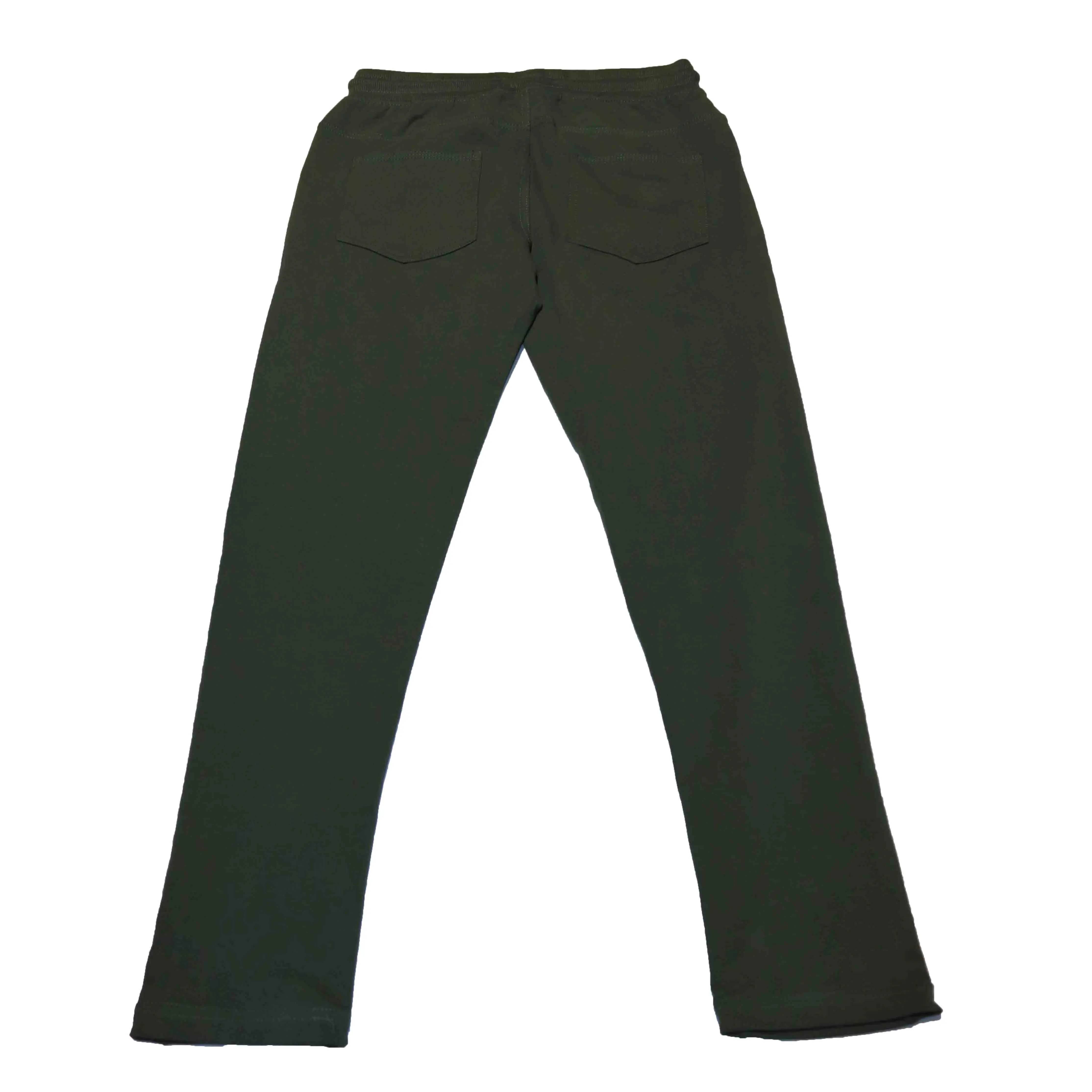 Dark Green Stretch Active Pants