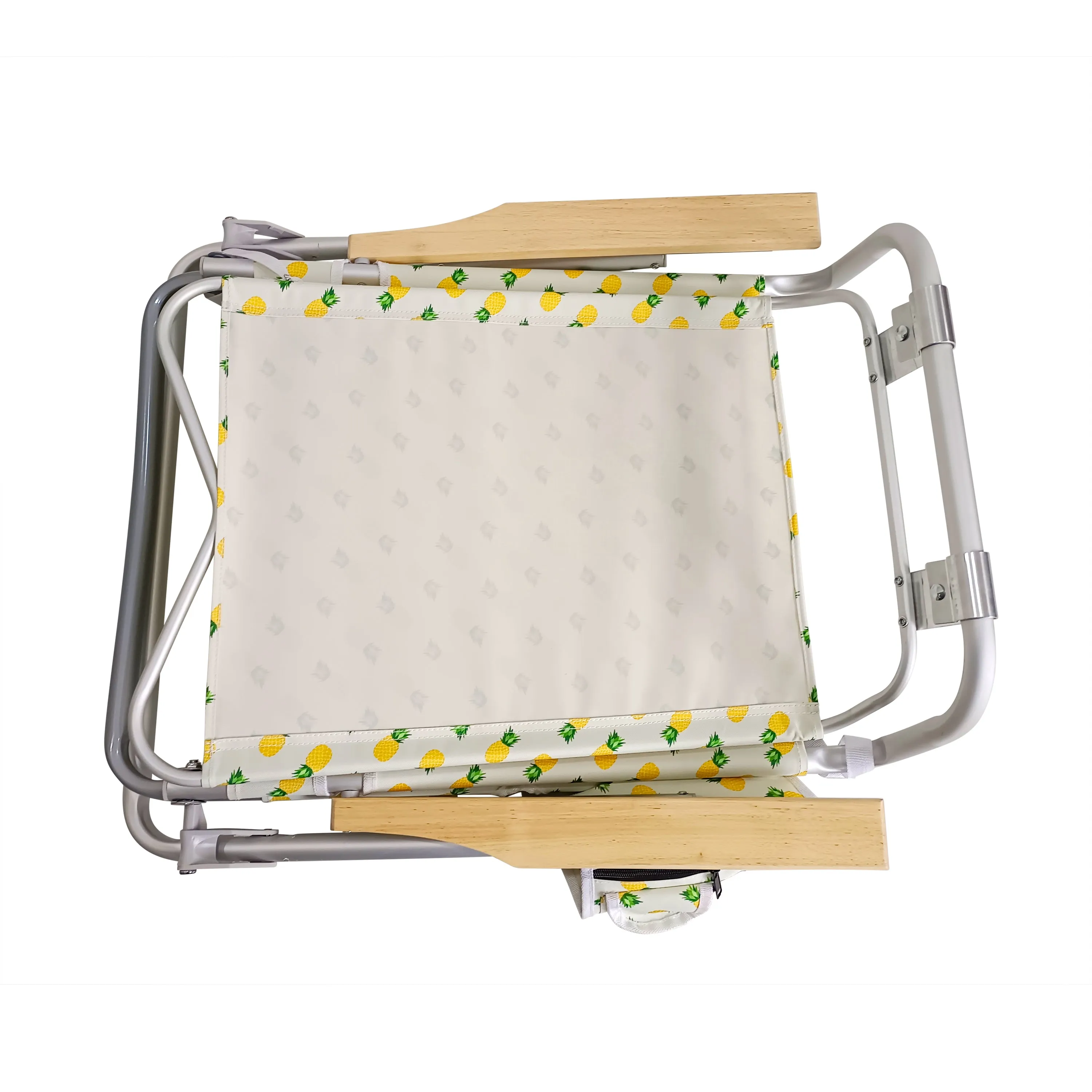 Folding Beach Chair W/ Canopy | 5 Reclining Positions | Storage Pouch, Phone Holder, & Cup Holder Included | 275 Lb. Capacity