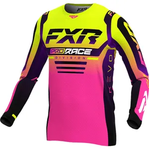 FXR Revo MX Offroad Jersey 24 LED Pink