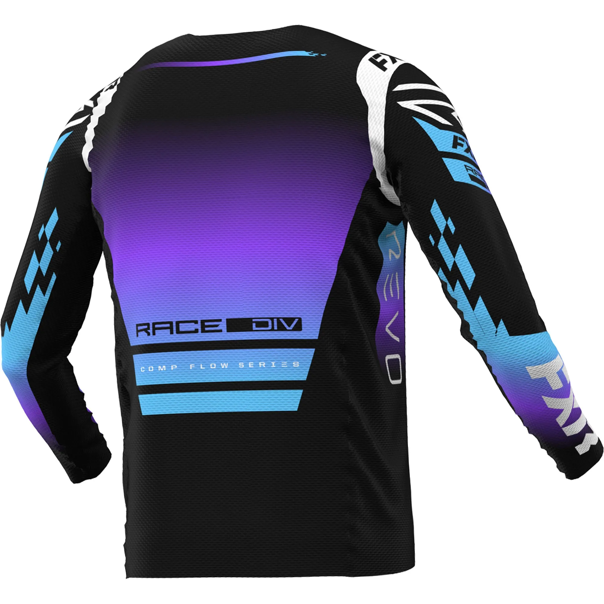 FXR  Youth Revo Comp MX Jersey XLT Lightweight Slim Fit Drop-Tail Slim Fit