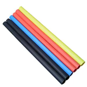 Heat Shrink Tubing Pico 3/16" Inside Diameter Heat Shrink Tube Packs 6X6" pcs