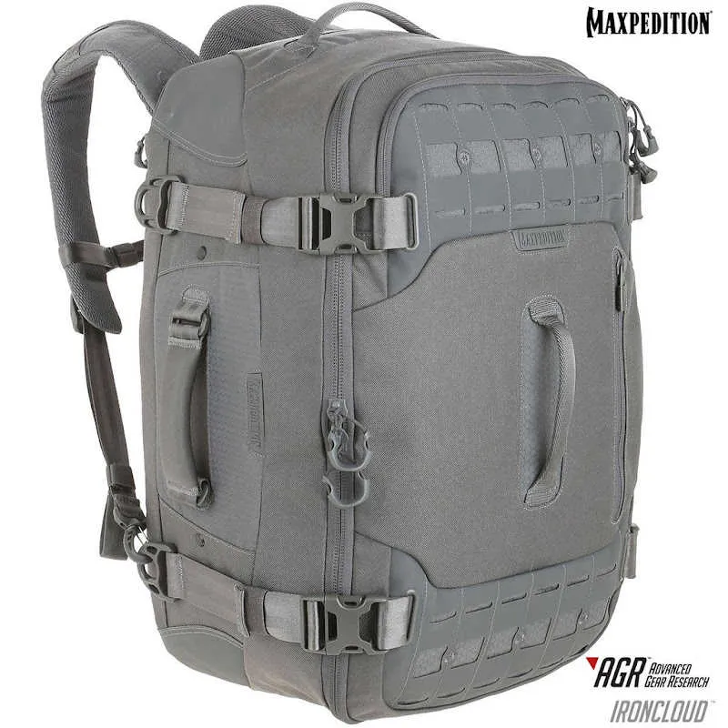 Maxpedition | IRONCLOUD | ADVENTURE TRAVEL BAG | 48L | Black