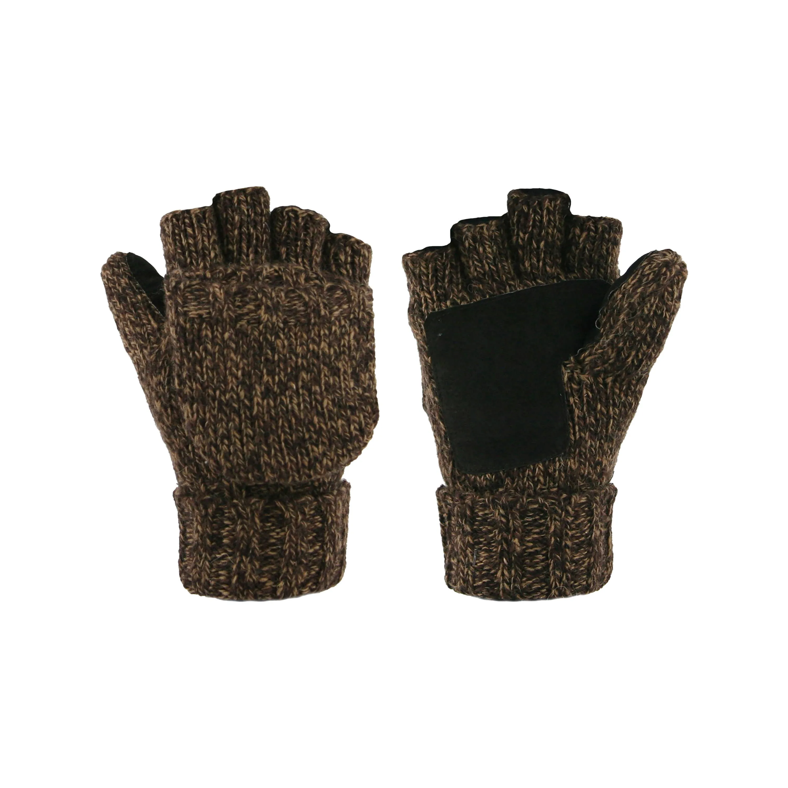 Mens Marled Ragg Wool Glomitt - 89092