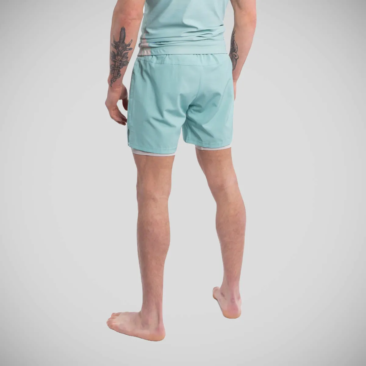 Progress Academy  Hybrid Shorts Mint/Bone
