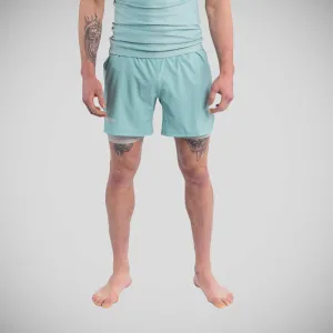 Progress Academy  Hybrid Shorts Mint/Bone