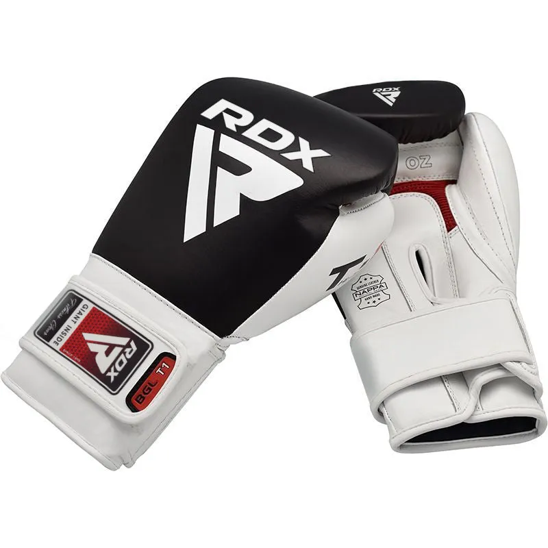 RDX T1 Elite Leather Boxing Gloves