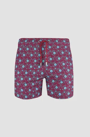 REPREVE ®  Junior Pulao Swim Shorts in Majiayao Eyes