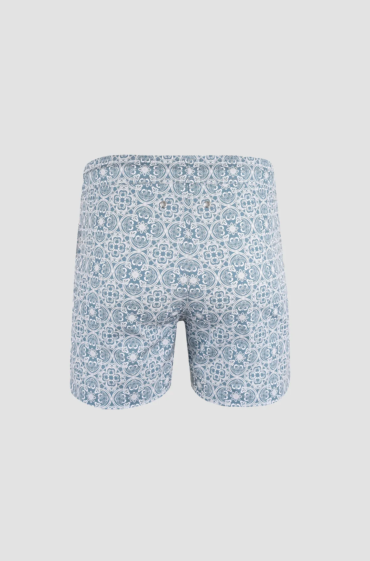 REPREVE ®  Pulao Swim Shorts in Grey Azulejo