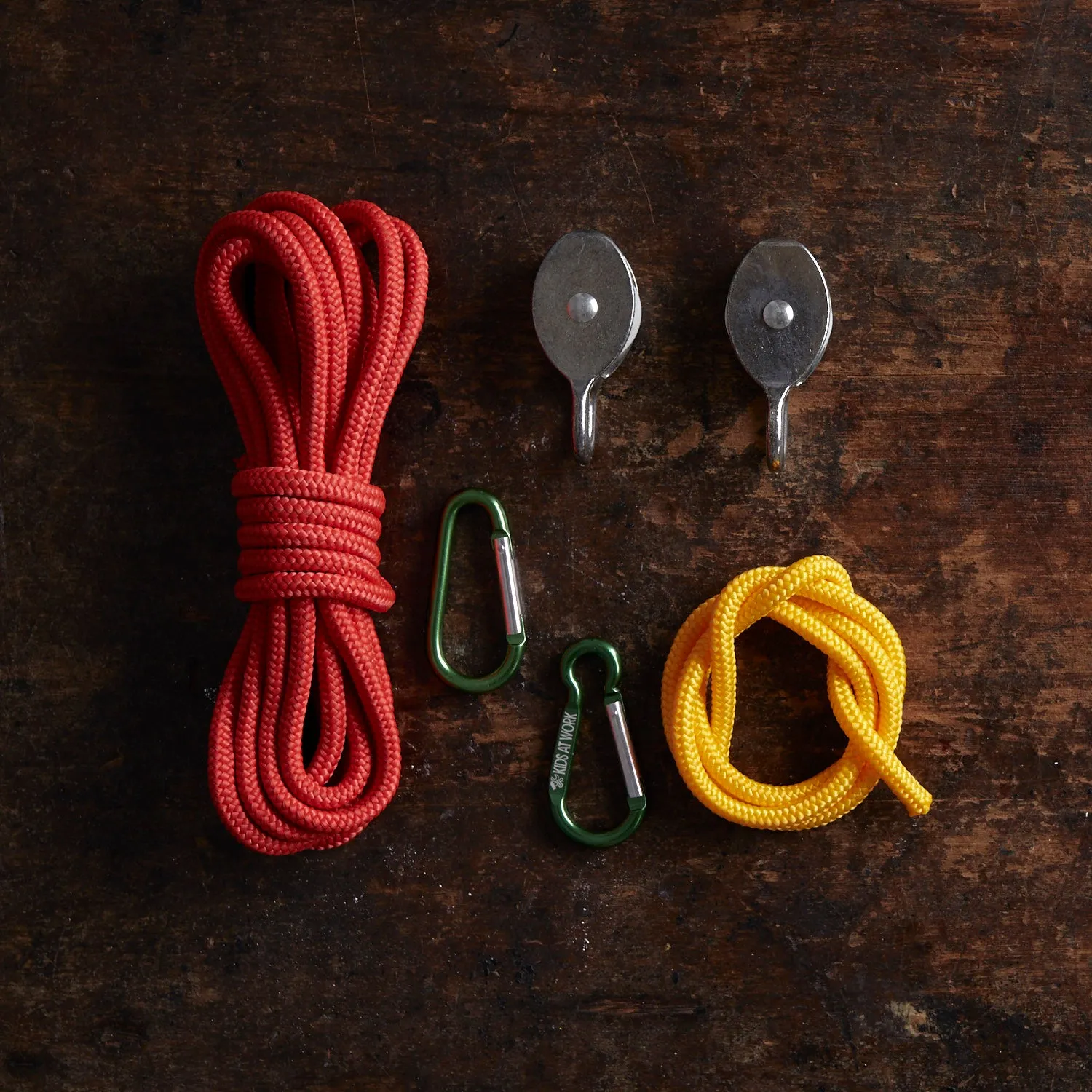 Rope Lifting Pulley Set - Set of 6