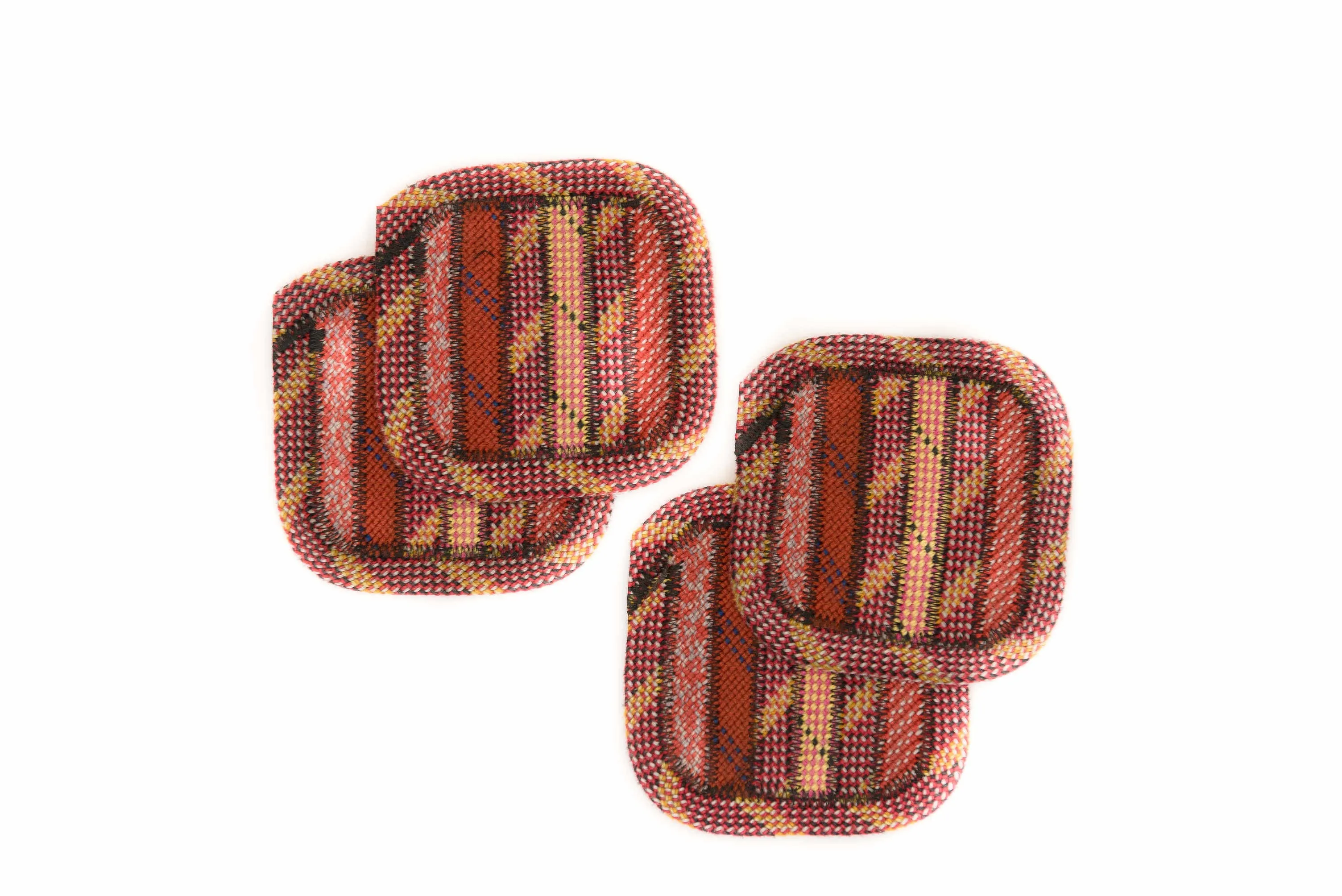 Set of 4 Placemats & Coasters - Fire