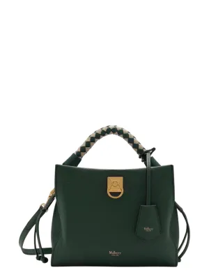 Small Iris Heavy Grain (Mulberry Green & Chalk)