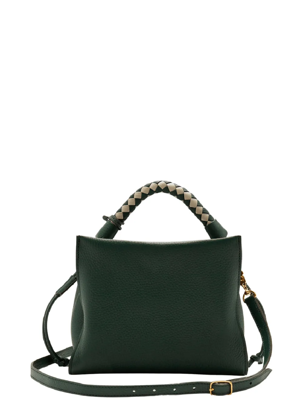 Small Iris Heavy Grain (Mulberry Green & Chalk)