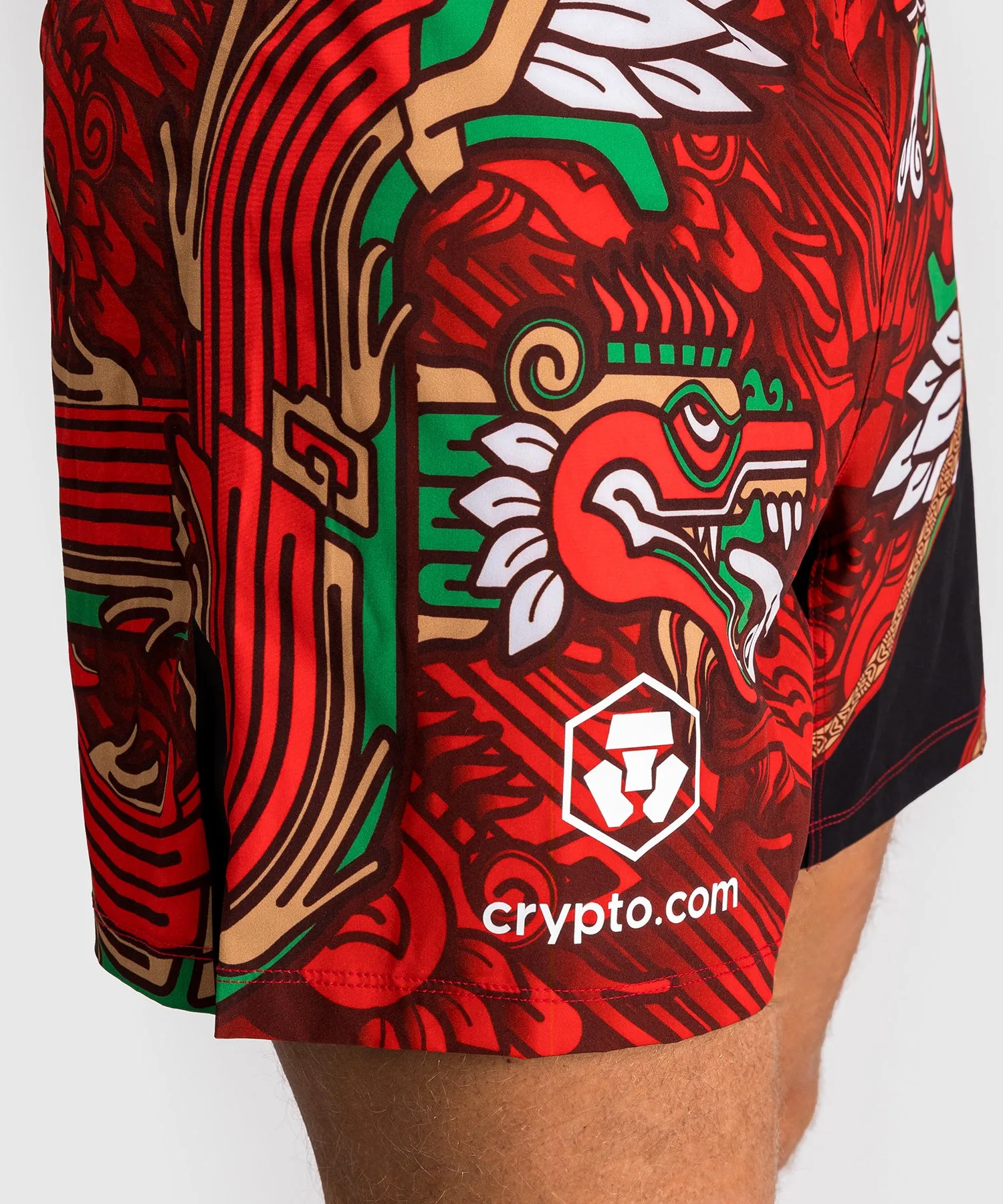 UFC Unrivaled by Venum Brandon Moreno Unisex Fight Short - Red