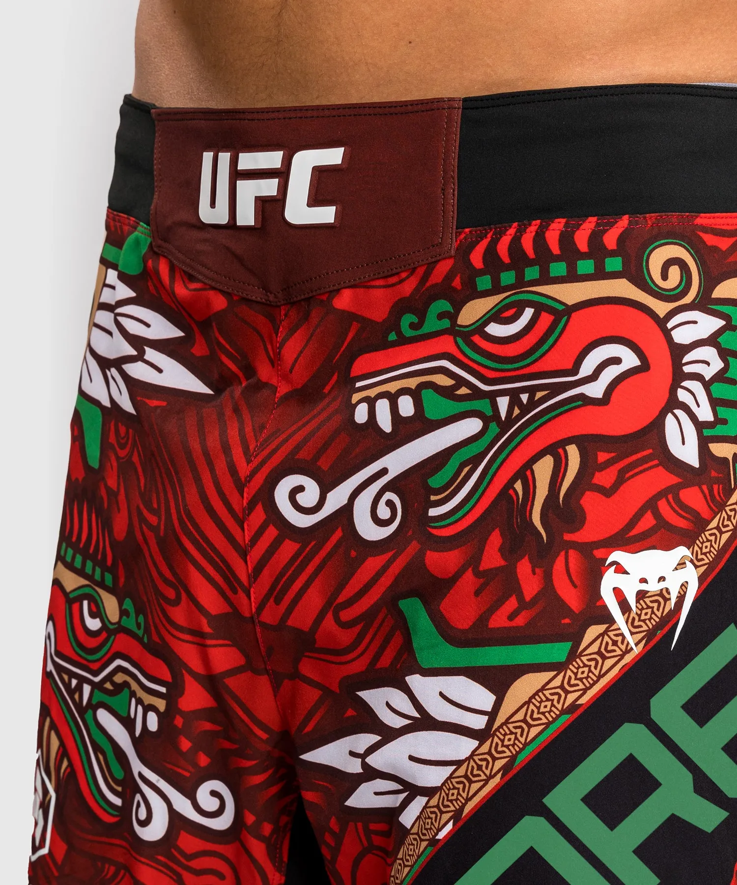 UFC Unrivaled by Venum Brandon Moreno Unisex Fight Short - Red