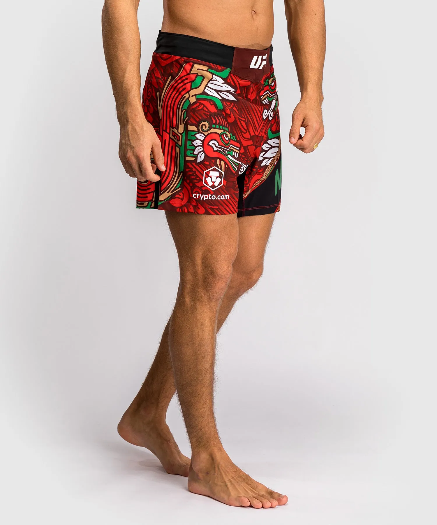UFC Unrivaled by Venum Brandon Moreno Unisex Fight Short - Red