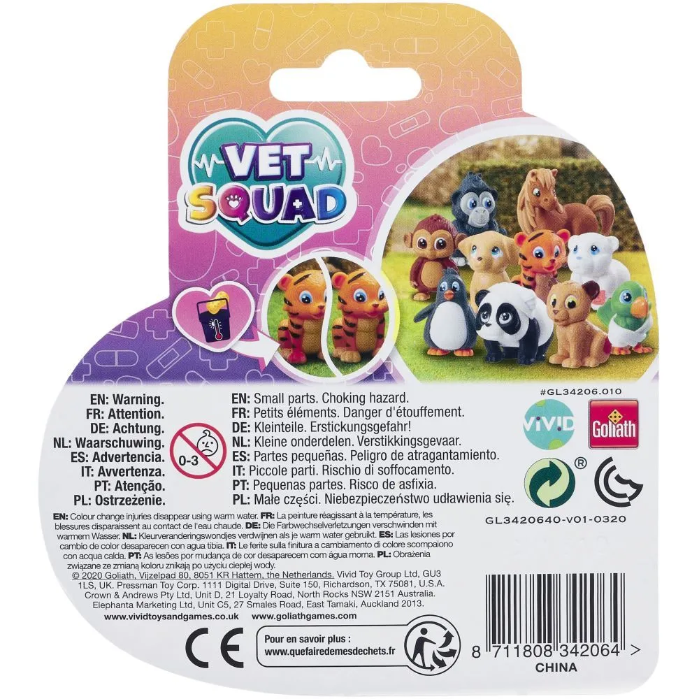 Vet Squad - Animals -Pack of 3 - Baby Penguin & Pup - Suitable for 4 years and above