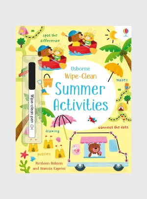 Wipe-Clean Summer Activities Book